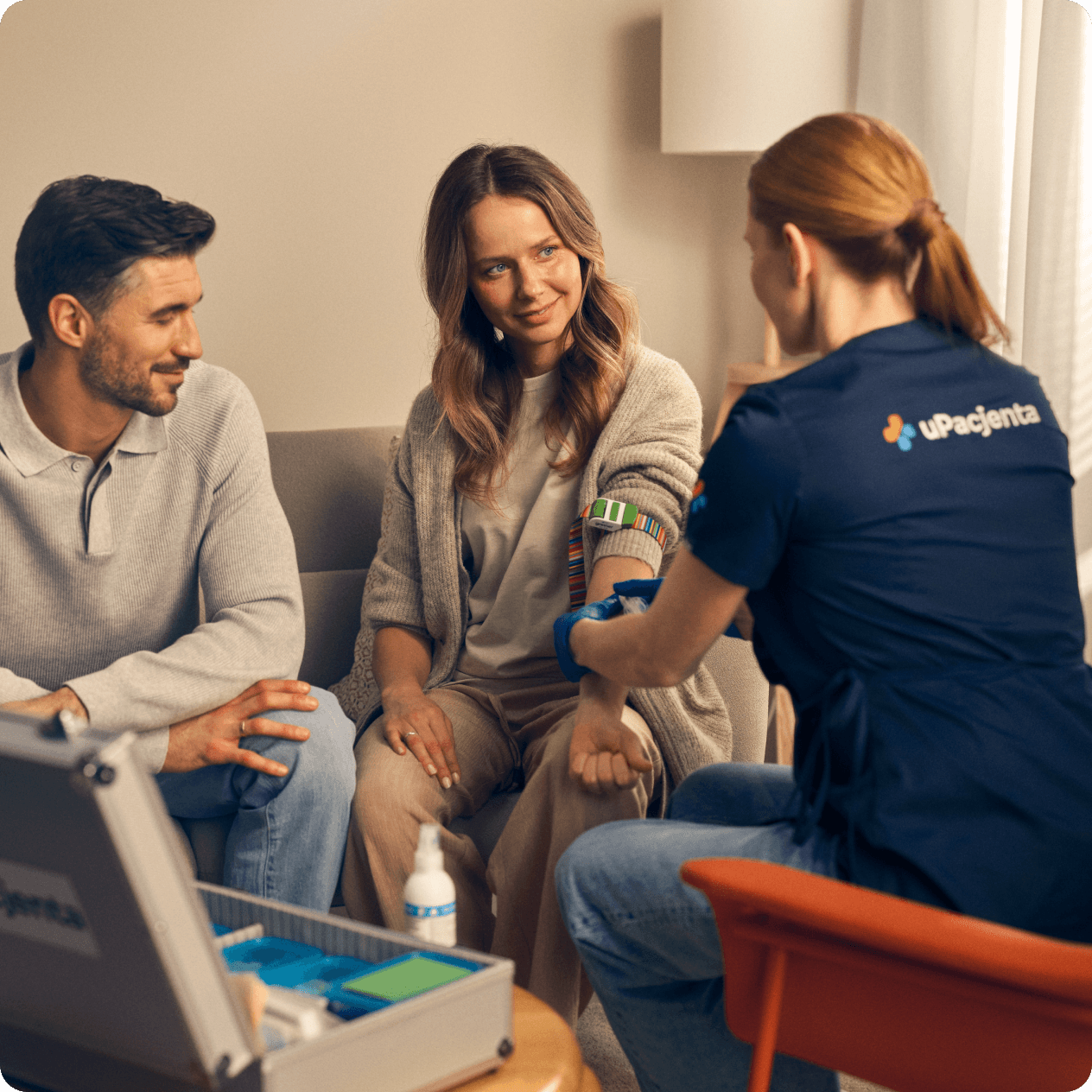 Pobranie krwi w domu Pacjenta